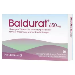 BALDURAT Filmdrasjerte tabletter, 20 stk
