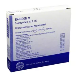 RADICON M injeksjonsløsning, 5x2 ml