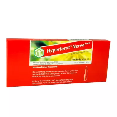 HYPERFORAT Nervoom Injection Solution, 10x2 ml HYPERFORAT Nervoom Injection Solution, 10x2 ml