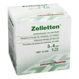 ZELLETTEN Vaskepinne 4x5 cm usteril rull, 300 stk