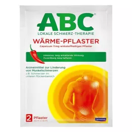 ABC Varmepuss Capsicum Hansaplast med 14x22, 2 stk