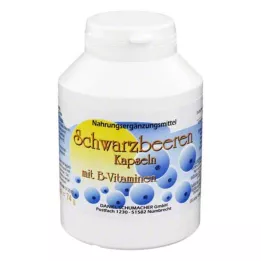 SCHWARZBEEREN Kapseln, 180 stk