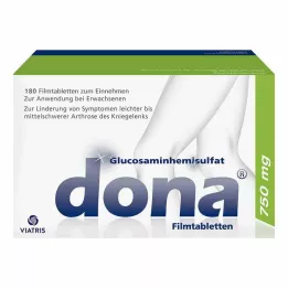 DONA 750 mg filmdrasjerte tabletter, 180 stk