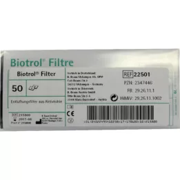 Biotrol Ventilasjonsfilter 22501, 50 stk