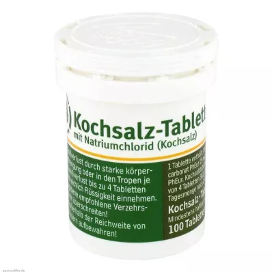 KOCHSALZ-TABLETTER, 100 stk KOCHSALZ-TABLETTER, 100 stk