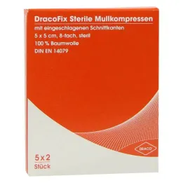 Dracofix Peel-kompresser, 5x2 stk