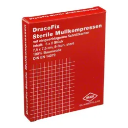 Dracofix Peel-kompresser, 5x2 stk