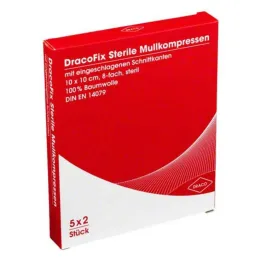 Dracofix Peel-kompresser, 5x2 stk
