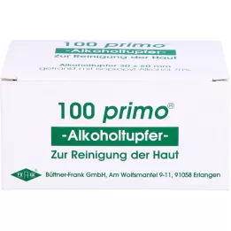 PRIMO Alkoholservietter, 100 stk