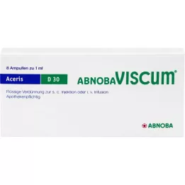 ABNOBAVISCUM Aceris D 30 ampuller, 8 stk
