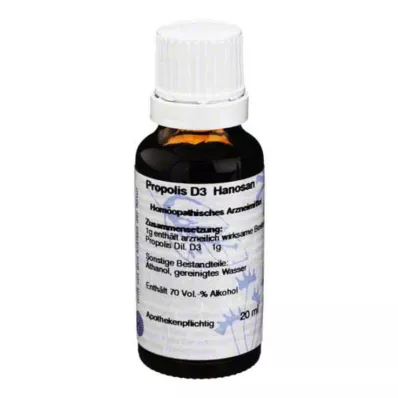 PROPOLIS D 3 Fortynning, 20 ml