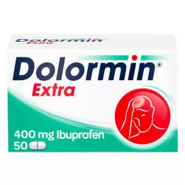 DOLORMIN ekstra filmdrasjerte tabletter, 50 stk