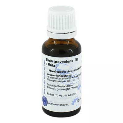 RUTA D 2 Fortynning, 20 ml RUTA D 2 Fortynning, 20 ml
