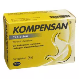 KOMPENSAN Tabletter 340 mg, 50 stk