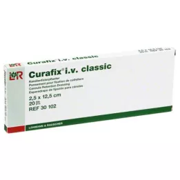 CURAFIX i.v. klassisk gips 2,5x12,5 cm, 20 stk