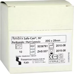 AMBIX Safe-Can Portpunkt.Kan.20 Gx25 mm buet, 10 stk