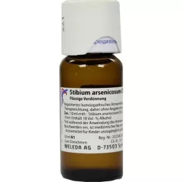 STIBIUM ARSENICOSUM D 8 fortynning, 50 ml