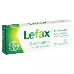 LEFAX Tyggetabletter, 20 stk