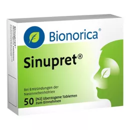 SINUPRET belagte tabletter, 50 stk