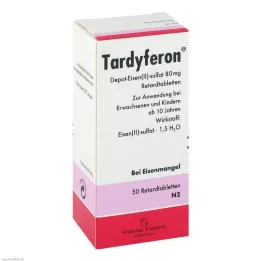 TARDYFERON Tabletter med forsinket frigivelse, 50 stk