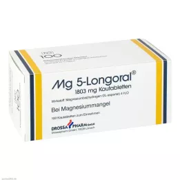 MG 5 LONGORAL Tyggetabletter, 100 stk