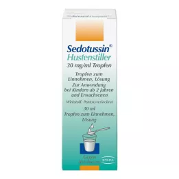 SEDOTUSSIN Hostedempende dråper, 30 ml
