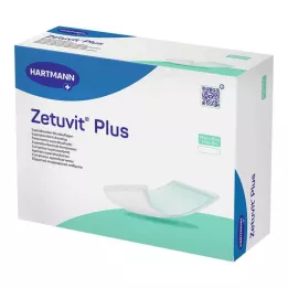 ZETUVIT Pluss ekstra sterk absorberende kompress steril 20x25 cm, 10 stk