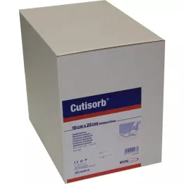 CUTISORB Sug komprimerer Unsteril 10x20 cm, 100 stk
