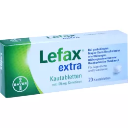LEFAX Ekstra tyggetabletter, 20 stk