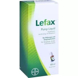 LEFAX Pump væske, 100 ml