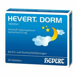 HEVERT DORM Tabletter, 50 stk