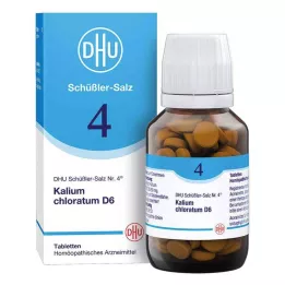 BIOCHEMIE DHU 4 Kalium chloratum D 6 tabletter, 200 stk