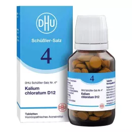 BIOCHEMIE DHU 4 Kalium chloratum D 12 tabletter, 200 stk