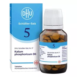 BIOCHEMIE DHU 5 Kalium phosphoricum D 6 tabletter, 200 stk