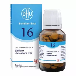 BIOCHEMIE DHU 16 Litium Chloratum D 12 tabletter, 200 stk