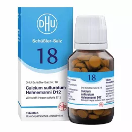 BIOCHEMIE DHU 18 Kalsium Sulfuratum D 12 tabletter, 200 stk