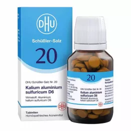 BIOCHEMIE DHU 20 Kaliumaluminium.Sulfur.D 6 tabletter, 200 stk