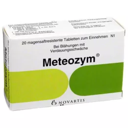 METEOZYM Filmbelagte tabletter, 20 stk