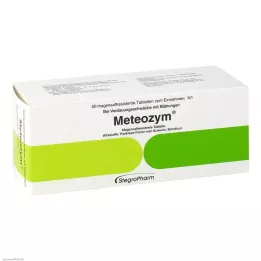 METEOZYM Filmdrasjerte tabletter, 50 stk