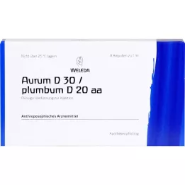 Aurum D 30 / Plumbum D 20 AA ampuller, 8x1 ml