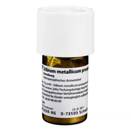 STIBIUM METALLICUM PRAEPARATUM D 20 triturasjon, 20 g