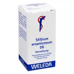STIBIUM ARSENICOSUM D 6 Triturasjon, 20 g