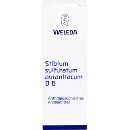 Stibiumsulfuratum AurantiaCum D6, 20 g