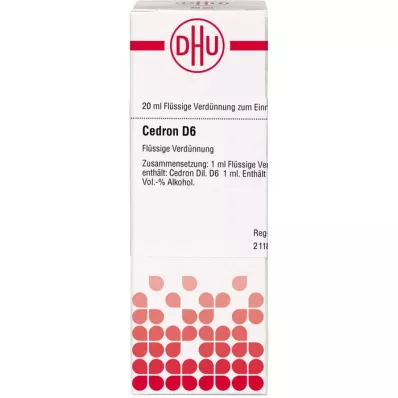 CEDRON D6 Fortynning, 20 ml