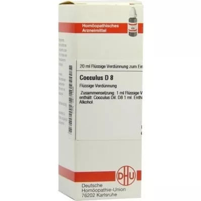 Cocculus d 8, 20 ml Cocculus d 8, 20 ml