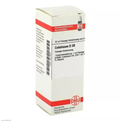 COLCHICUM D 30 Fortynning, 20 ml COLCHICUM D 30 Fortynning, 20 ml