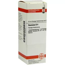Damiana D 4 fortynning, 20 ml