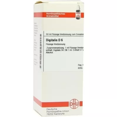 Digitalis d 6, 50 ml
