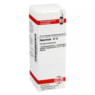 HYPERICUM D 12 Fortynning, 20 ml HYPERICUM D 12 Fortynning, 20 ml