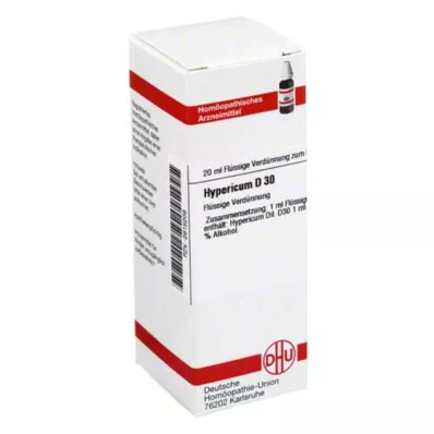 HYPERICUM D 30 Fortynning, 20 ml